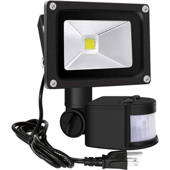 Sensor Flood Lights Outdoor,10W Induction LED Lamp - Picture 6 of 6